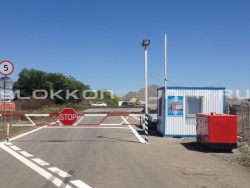 Контрольно-пропускной пункт (КПП) для строй объекта Аэропорт Южный в Восходе